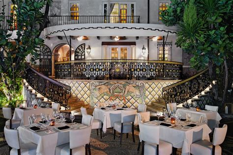 the versace mansion restaurant.